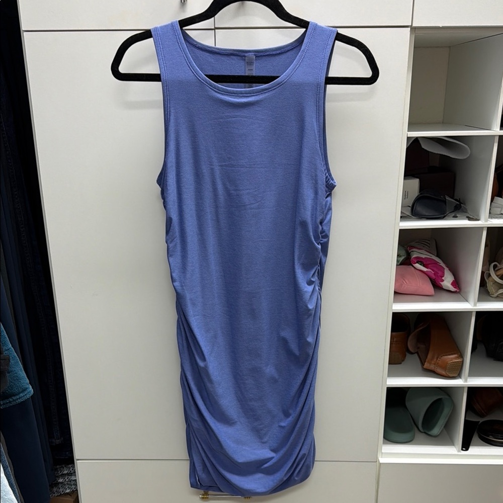 Beyond Yoga Featherweight Gather Mini Dress